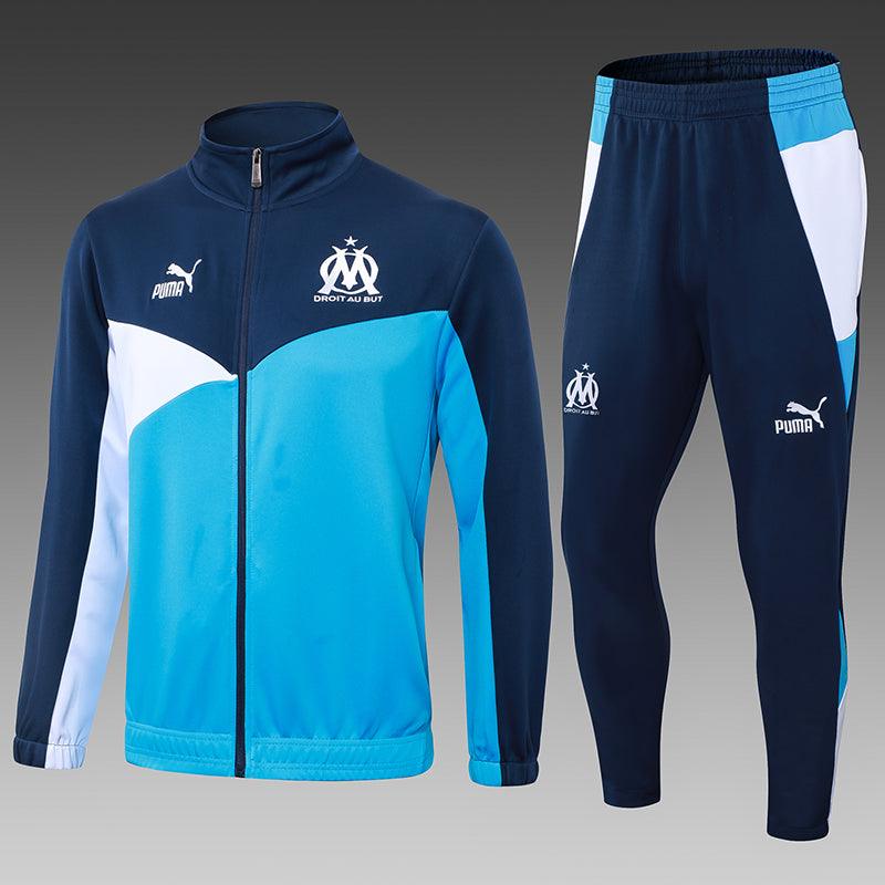 Kit Treino Olympique de marseille Masculina 24/25 - Agasalho+Calça