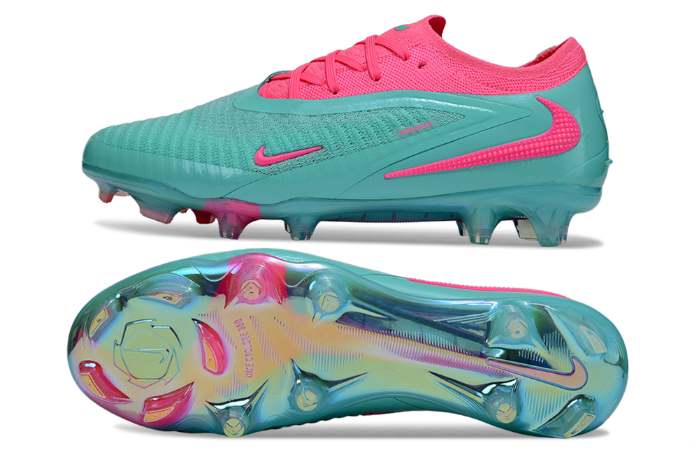 Chuteira Nike Phantom GX3 Elite Campo - Azul/Rosa