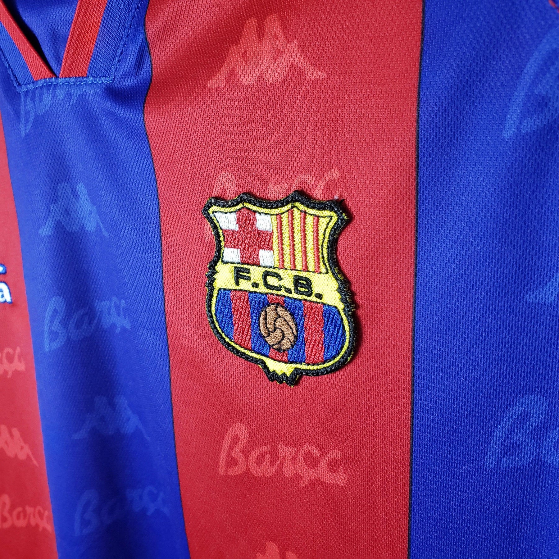 Camisa Retrô Barcelona 96/97