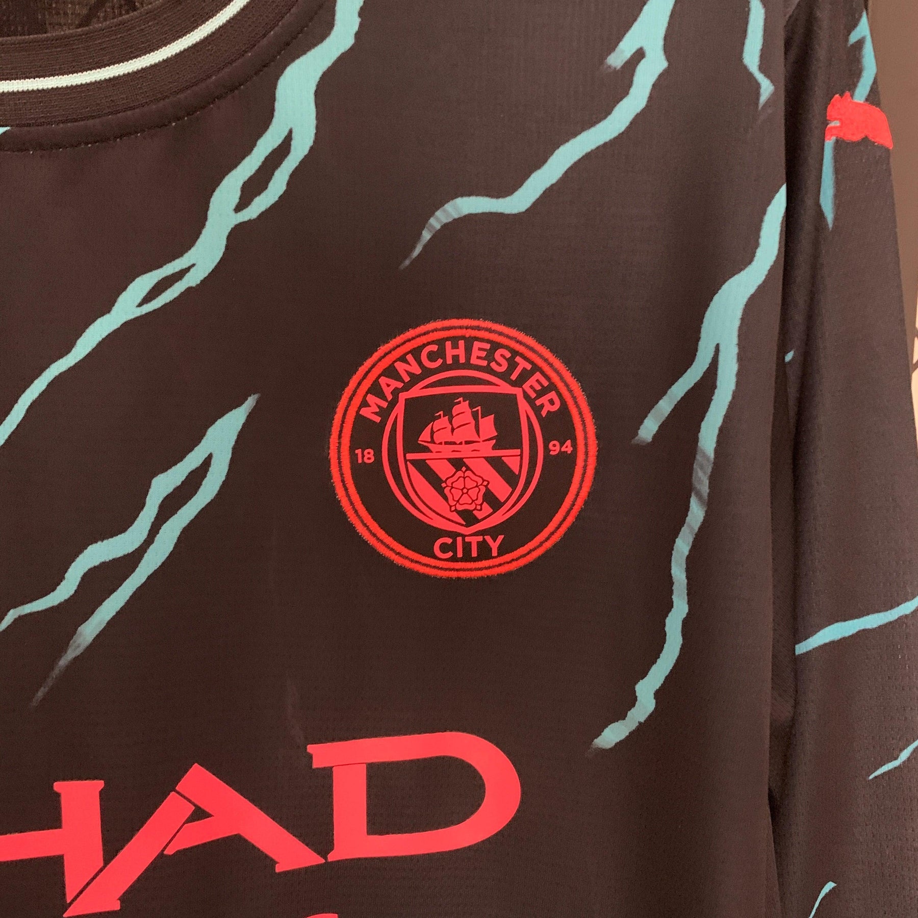 Camisa Longa Manchester City III 23/24