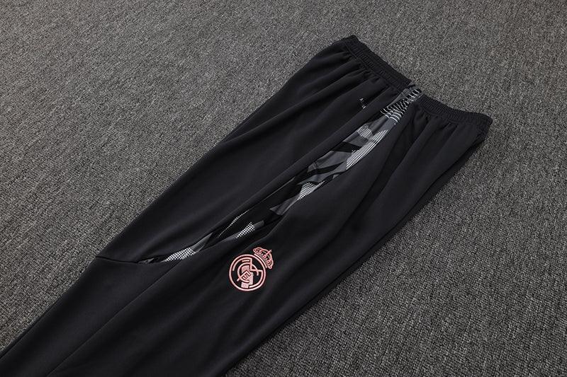 Kit Treino Real Madrid rosa 24/25 Masculina - Agasalho+Calça