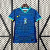 camisa Brasil feminina Azul
