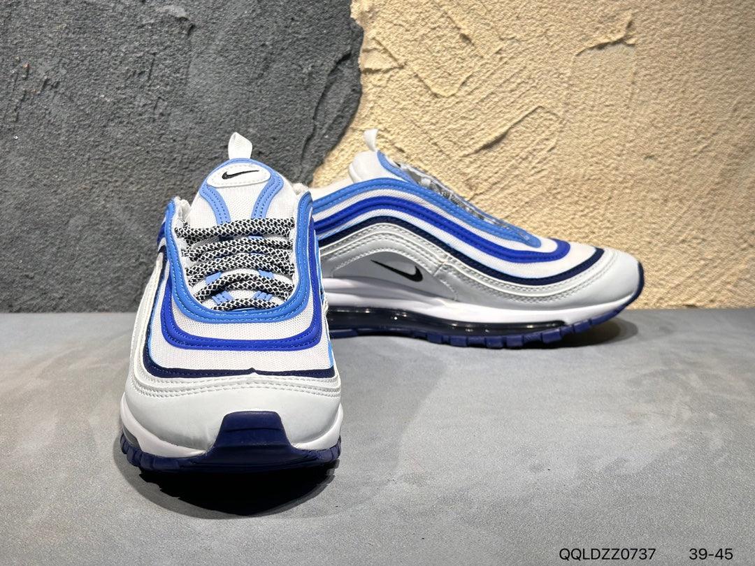 Nike Air Max 97 branco e azul
