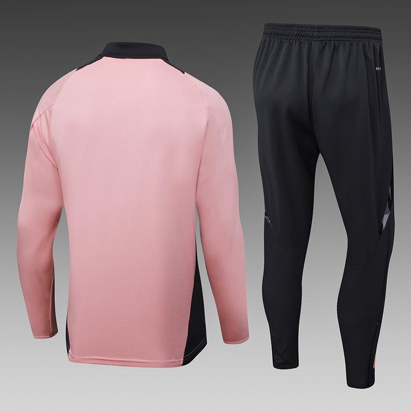 Kit Treino Real Madrid rosa 24/25 Masculina - Agasalho+Calça