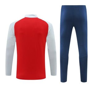 Kit Treino Arsenal vermelho Masculina 24/25 - Agasalho+Calça