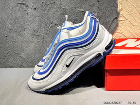 Nike Air Max 97 branco e azul