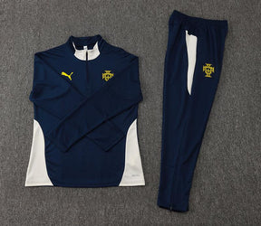 Kit Treino Portugal Azul Masculina 24/25 - Agasalho+Calça