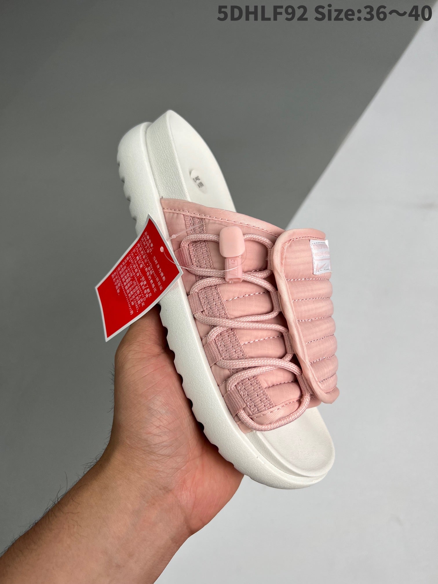 Chinelo Nike Asuna Slide BRANCO/ROSA