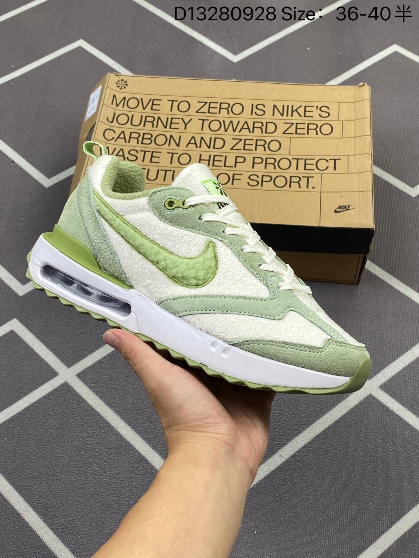 Nike Air Max Dawn branco e verde