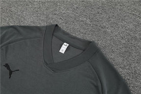 Kit de Treino Borussia Dortmund 22/23 Regata e bermuda cinza