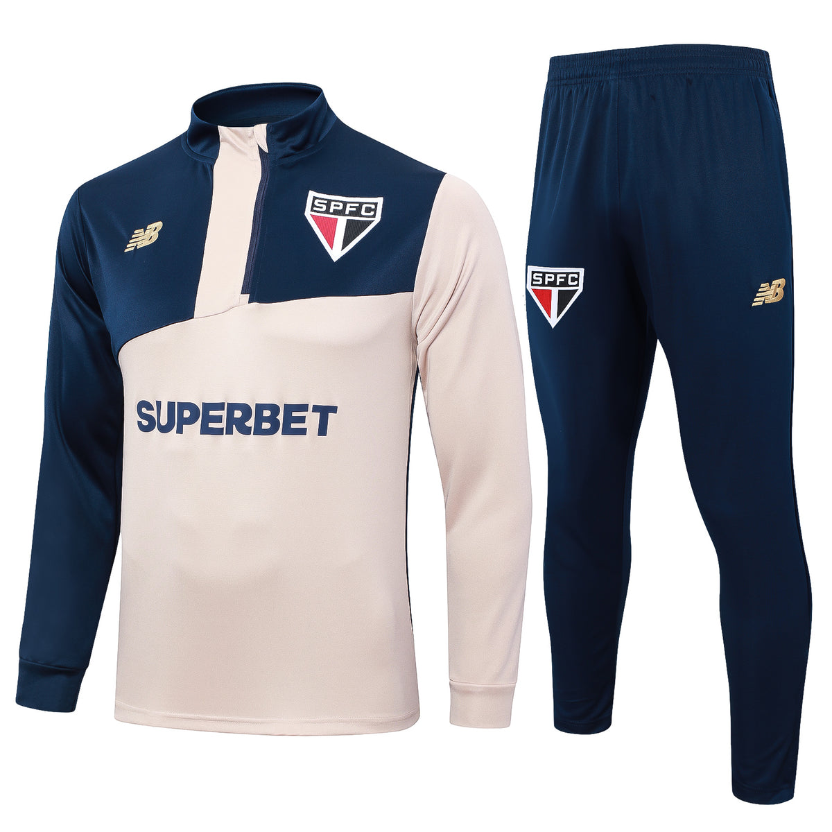 Kit Treino São Paulo Masculina 25/26- Agasalho+Calça