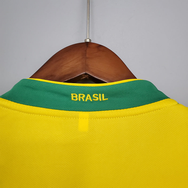 Camisa Retrô Brasil 2006 RONALDINHO