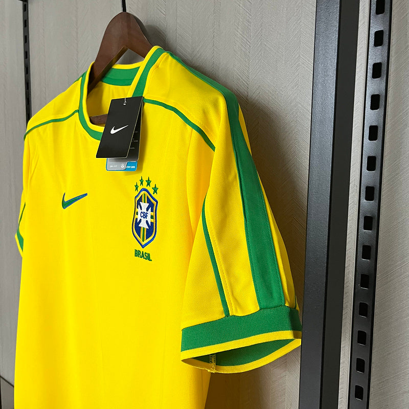 Camisa Retrô Brazil 1998 RONALDO