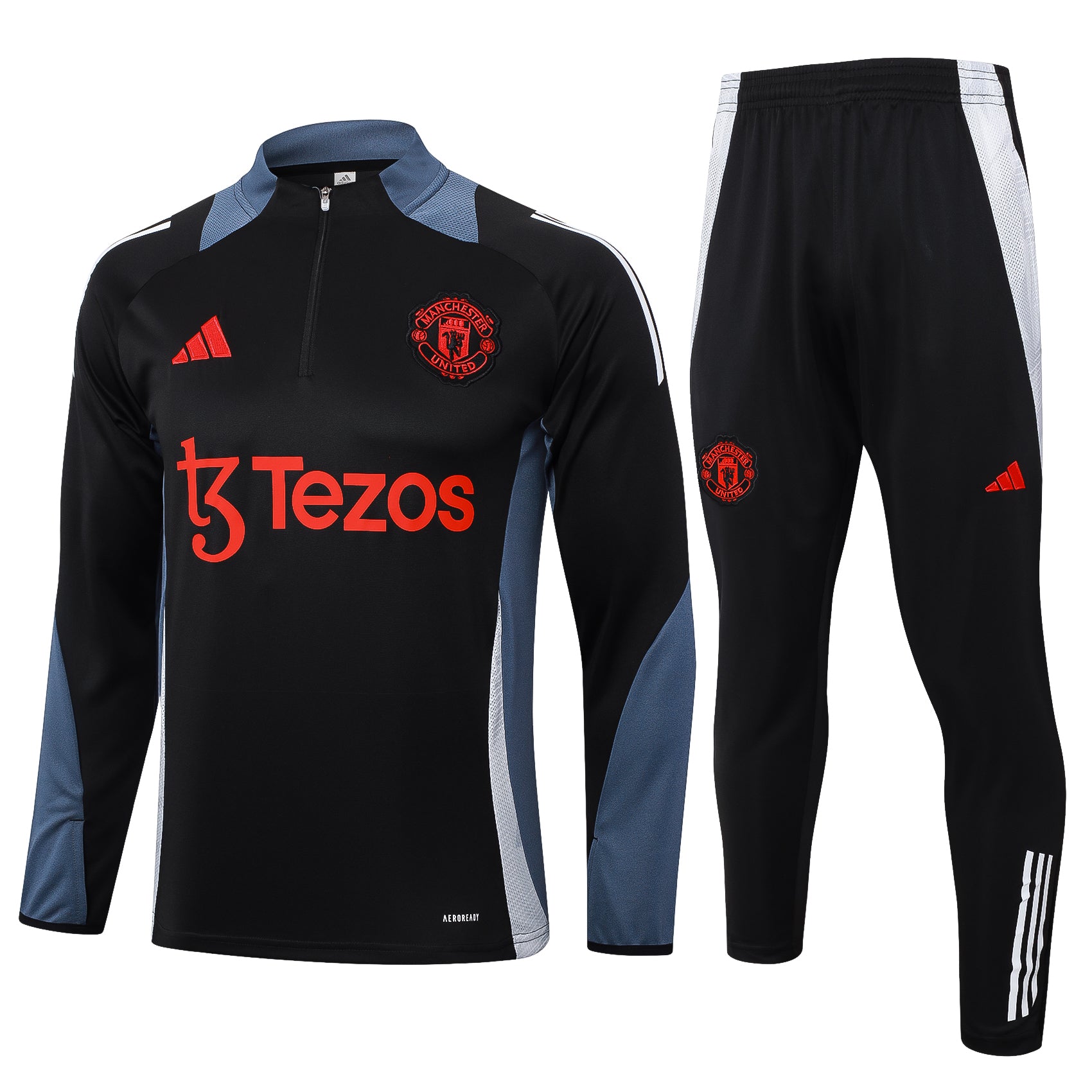 Kit Treino Manchester United Masculina  25/26- Agasalho+Calça