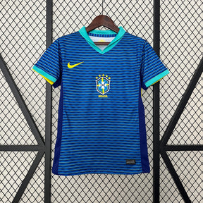 camisa Brasil feminina Azul