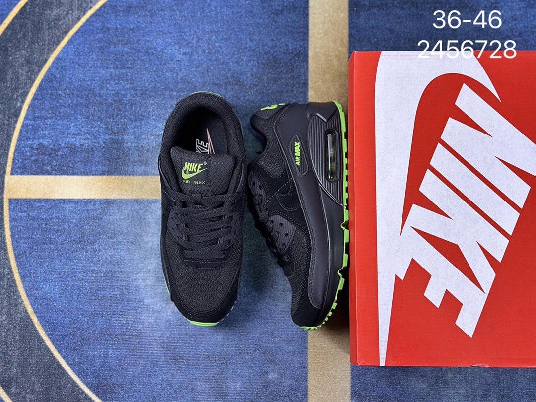 Nike Air Max 90 preto e verde