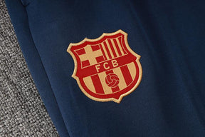 Kit Treino Barcelona vermelho Masculina 24/25 - Agasalho+Calça