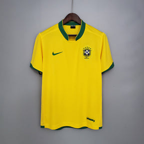 Camisa Retrô Brasil 2006 RONALDINHO