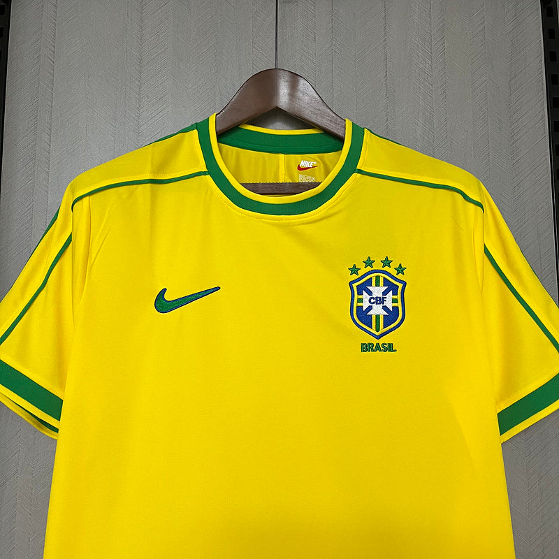 Camisa Retrô Brazil 1998 RONALDO