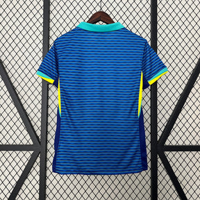 camisa Brasil feminina Azul